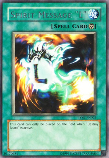Spirit Message "L" [LON-EN091] Rare | Jomio and Rueliete's Cards and Comics