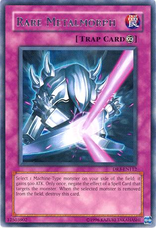 Rare Metalmorph [DR3-EN112] Rare | Jomio and Rueliete's Cards and Comics