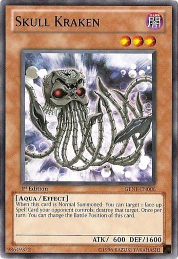 Skull Kraken [GENF-EN006] Common | Jomio and Rueliete's Cards and Comics