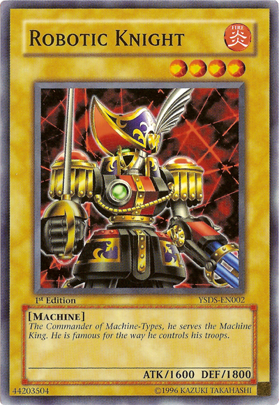 Robotic Knight [YSDS-EN002] Common | Jomio and Rueliete's Cards and Comics