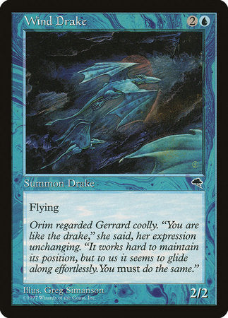 Wind Drake [Tempest] | Jomio and Rueliete's Cards and Comics