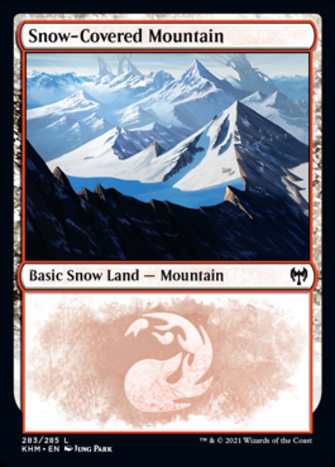 Snow-Covered Mountain (283) [Kaldheim] | Jomio and Rueliete's Cards and Comics