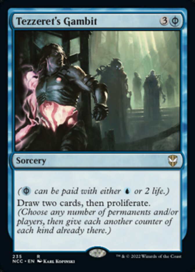Tezzeret's Gambit [Streets of New Capenna Commander] | Jomio and Rueliete's Cards and Comics