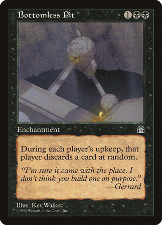 Bottomless Pit [Stronghold] | Jomio and Rueliete's Cards and Comics