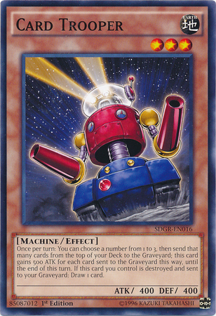 Card Trooper [SDGR-EN016] Common | Jomio and Rueliete's Cards and Comics