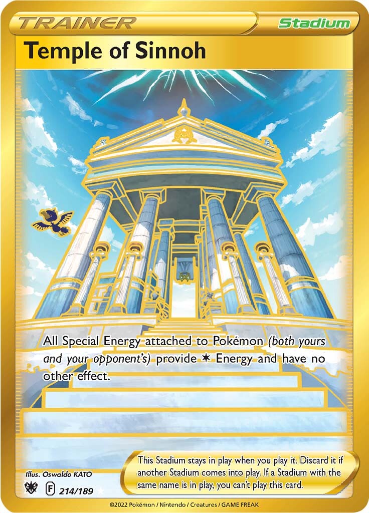 Temple of Sinnoh (214/189) [Sword & Shield: Astral Radiance] | Jomio and Rueliete's Cards and Comics