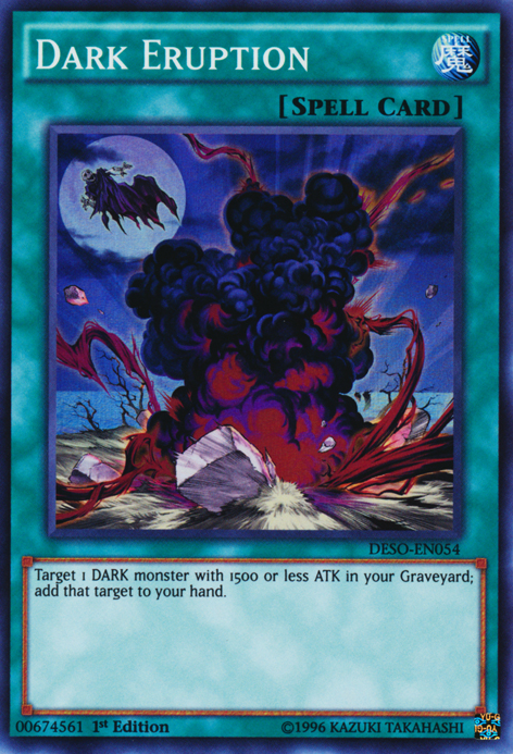 Dark Eruption [DESO-EN054] Super Rare | Jomio and Rueliete's Cards and Comics