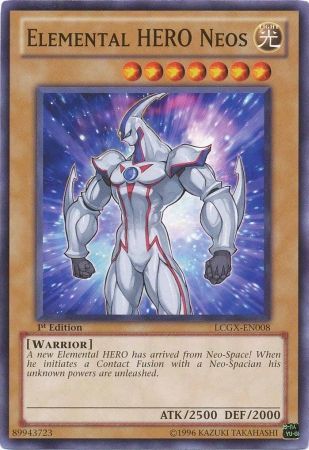 Elemental HERO Neos [LCGX-EN008] Common | Jomio and Rueliete's Cards and Comics