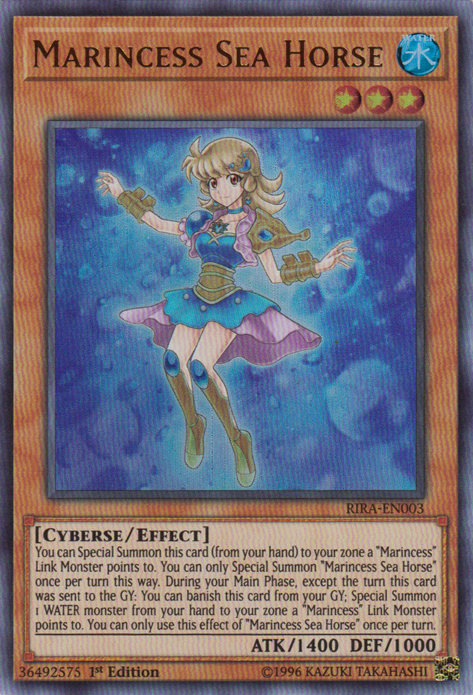 Marincess Sea Horse [RIRA-EN003] Ultra Rare | Jomio and Rueliete's Cards and Comics