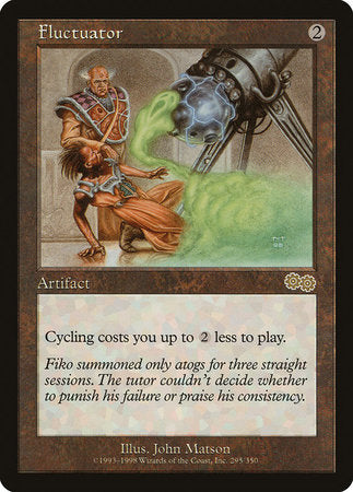 Fluctuator [Urza's Saga] | Jomio and Rueliete's Cards and Comics