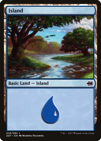 Island (30) [Duel Decks: Merfolk vs. Goblins] | Jomio and Rueliete's Cards and Comics