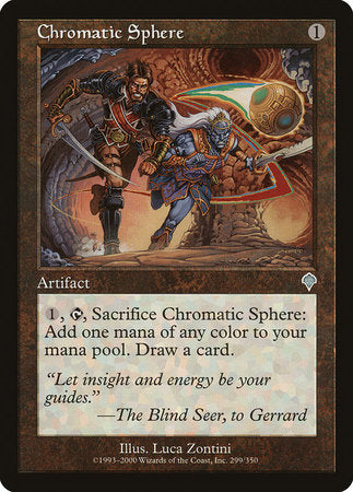Chromatic Sphere [Invasion] | Jomio and Rueliete's Cards and Comics