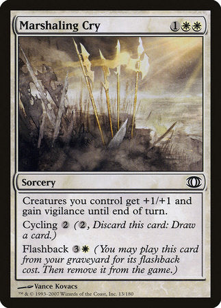 Marshaling Cry [Future Sight] | Jomio and Rueliete's Cards and Comics