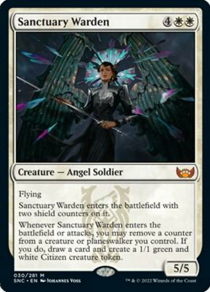 Sanctuary Warden [Streets of New Capenna] | Jomio and Rueliete's Cards and Comics
