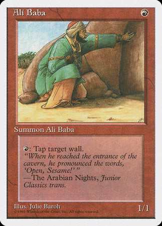 Ali Baba [Fourth Edition] | Jomio and Rueliete's Cards and Comics