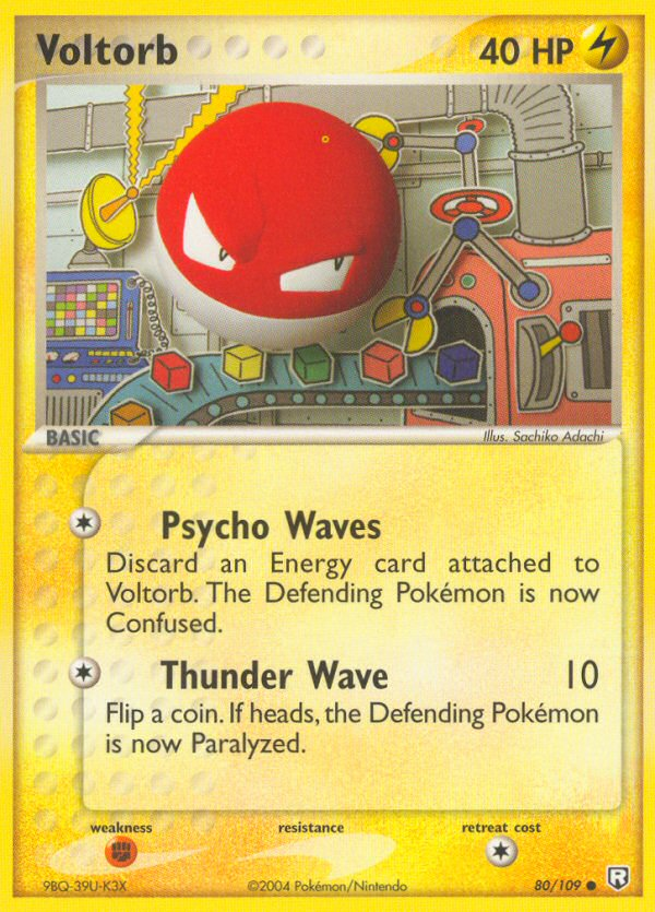 Voltorb (80/109) [EX: Team Rocket Returns] | Jomio and Rueliete's Cards and Comics