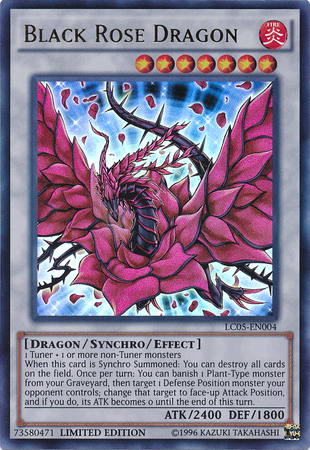 Black Rose Dragon (LC05-EN004) [LC05-EN004] Ultra Rare | Jomio and Rueliete's Cards and Comics
