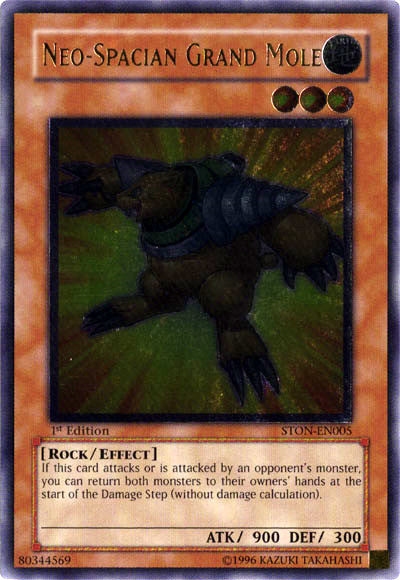 Neo-Spacian Grand Mole (UTR) [STON-EN005] Ultimate Rare | Jomio and Rueliete's Cards and Comics