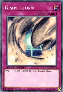 Gravelstorm [SGX1-ENF19] Common | Jomio and Rueliete's Cards and Comics