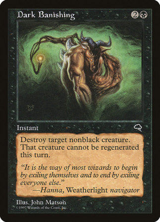 Dark Banishing [Tempest] | Jomio and Rueliete's Cards and Comics