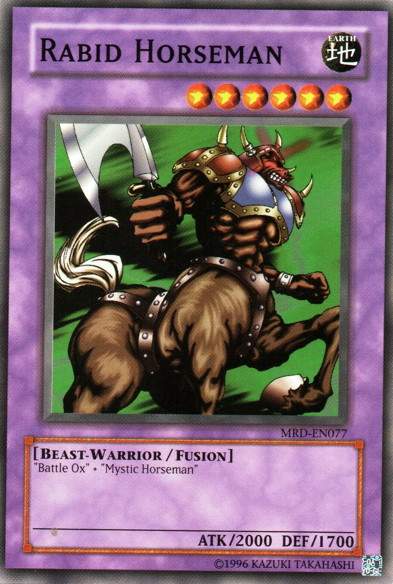 Rabid Horseman [MRD-EN077] Common | Jomio and Rueliete's Cards and Comics