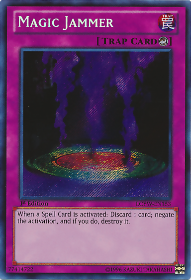 Magic Jammer [LCYW-EN153] Secret Rare | Jomio and Rueliete's Cards and Comics