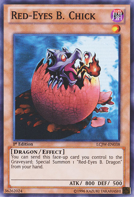 Red-Eyes B. Chick [LCJW-EN038] Super Rare | Jomio and Rueliete's Cards and Comics
