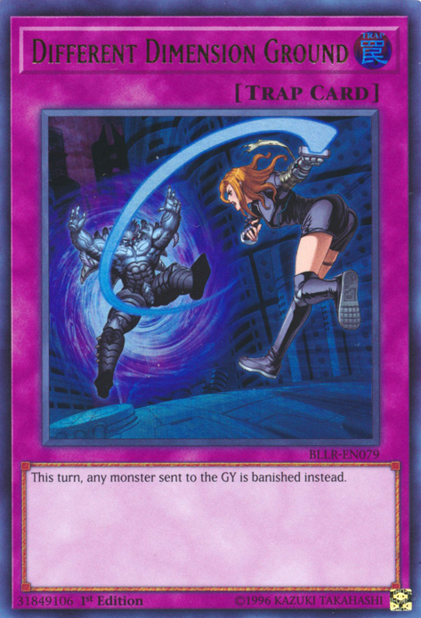 Different Dimension Ground [BLLR-EN079] Ultra Rare | Jomio and Rueliete's Cards and Comics