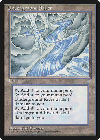 Underground River [Ice Age] | Jomio and Rueliete's Cards and Comics