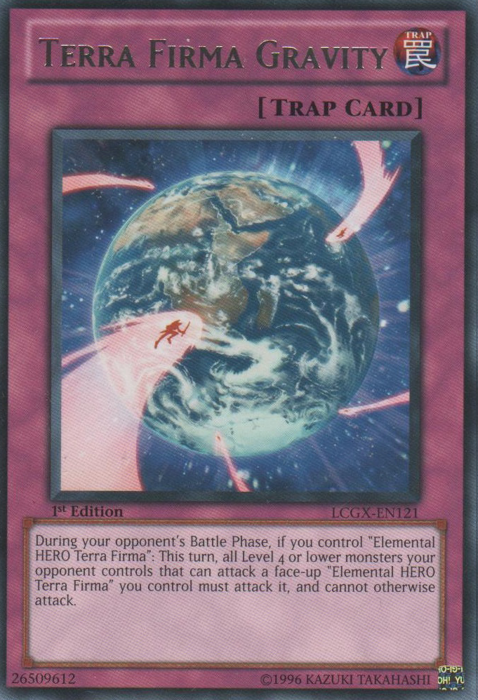 Terra Firma Gravity [LCGX-EN121] Rare | Jomio and Rueliete's Cards and Comics