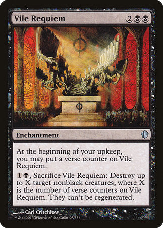 Vile Requiem [Commander 2013] | Jomio and Rueliete's Cards and Comics