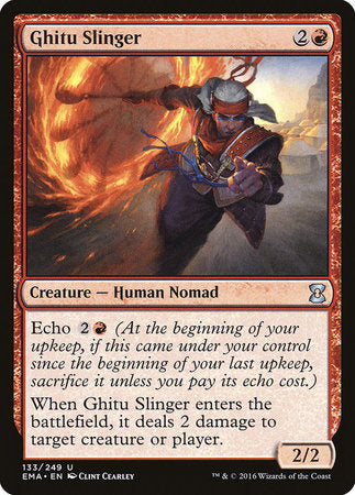 Ghitu Slinger [Eternal Masters] | Jomio and Rueliete's Cards and Comics