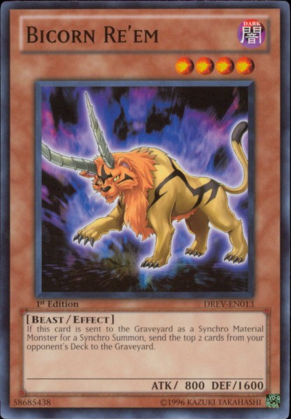 Bicorn Re'em [DREV-EN013] Common | Jomio and Rueliete's Cards and Comics