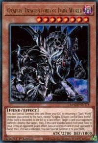 Grapha, Dragon Lord of Dark World [MAGO-EN118] Rare | Jomio and Rueliete's Cards and Comics