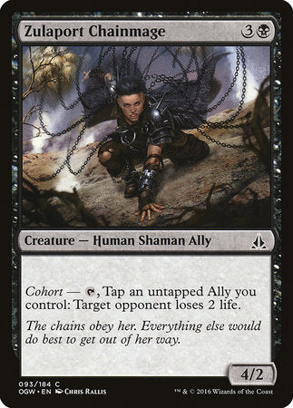 Zulaport Chainmage [Oath of the Gatewatch] | Jomio and Rueliete's Cards and Comics