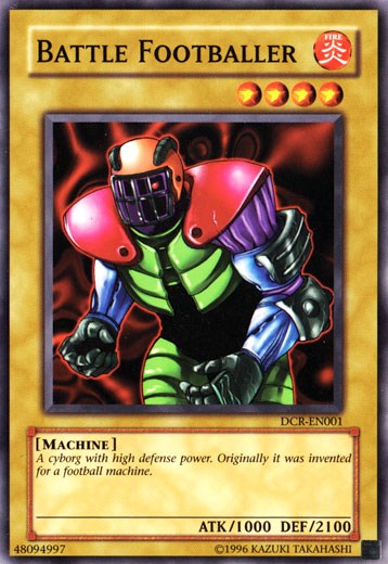 Battle Footballer [DCR-EN001] Common | Jomio and Rueliete's Cards and Comics
