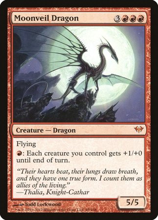 Moonveil Dragon [Dark Ascension] | Jomio and Rueliete's Cards and Comics