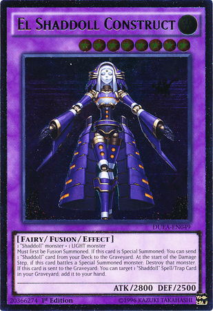 El Shaddoll Construct (UTR) [DUEA-EN049] Ultimate Rare | Jomio and Rueliete's Cards and Comics