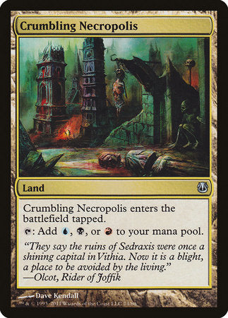 Crumbling Necropolis [Duel Decks: Ajani vs. Nicol Bolas] | Jomio and Rueliete's Cards and Comics