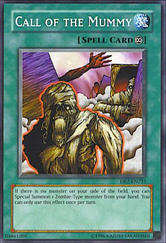 Call of the Mummy [DB2-EN235] Common | Jomio and Rueliete's Cards and Comics