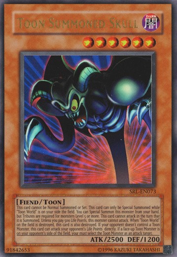 Toon Summoned Skull [SRL-EN073] Ultra Rare | Jomio and Rueliete's Cards and Comics