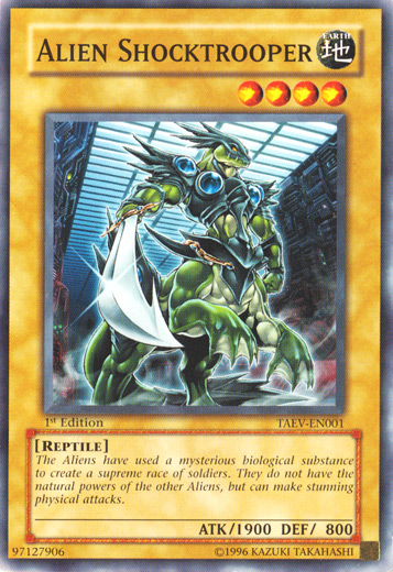 Alien Shocktrooper [TAEV-EN001] Common | Jomio and Rueliete's Cards and Comics