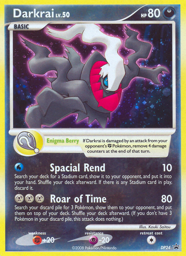 Darkrai (DP24) [Diamond & Pearl: Black Star Promos] | Jomio and Rueliete's Cards and Comics