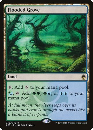 Flooded Grove [Masters 25] | Jomio and Rueliete's Cards and Comics