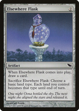 Elsewhere Flask [Shadowmoor] | Jomio and Rueliete's Cards and Comics