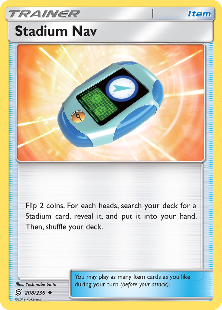 Stadium Nav (208/236) [Sun & Moon: Unified Minds] | Jomio and Rueliete's Cards and Comics