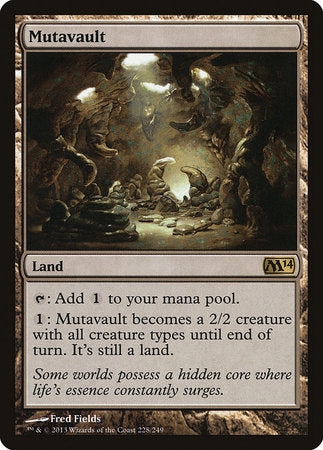 Mutavault [Magic 2014] | Jomio and Rueliete's Cards and Comics