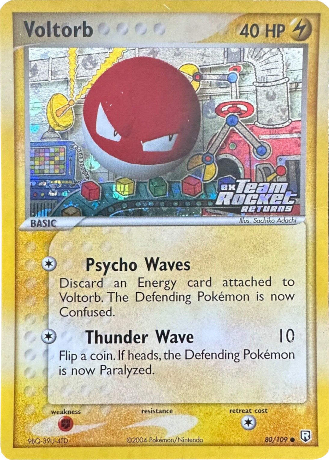 Voltorb (80/109) (Stamped) [EX: Team Rocket Returns] | Jomio and Rueliete's Cards and Comics