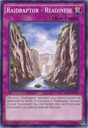 Raidraptor - Readiness [SECE-EN070] Common | Jomio and Rueliete's Cards and Comics