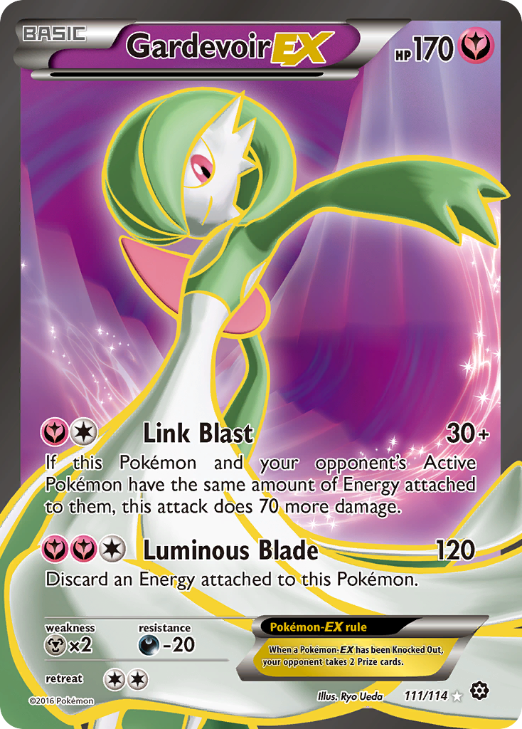 Gardevoir EX (111/114) [XY: Steam Siege] | Jomio and Rueliete's Cards and Comics